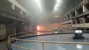 Fire at the Srisailam hydroelectric plant in Telangana