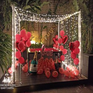 Birthday Decoration on Terrace for Love