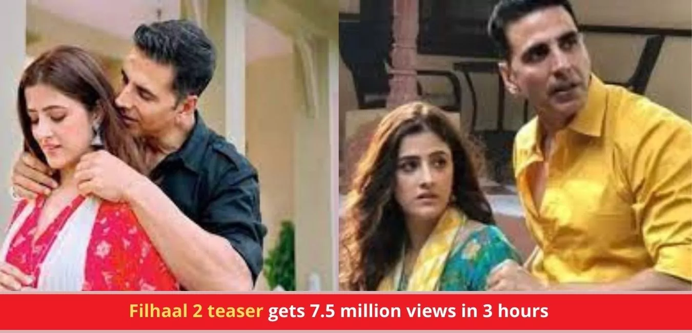 Filhaal 2 teaser gets 7.5 million views in 3 hours