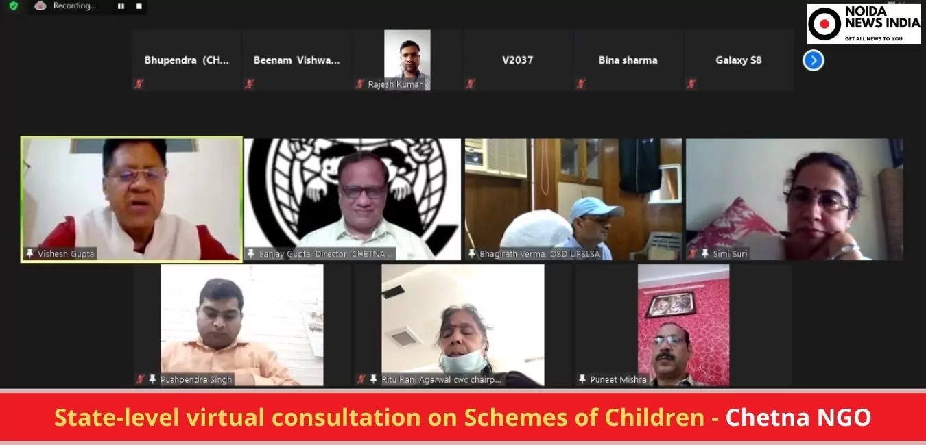State-level virtual consultation on Schemes of Children who lost their parents due to COVID-19