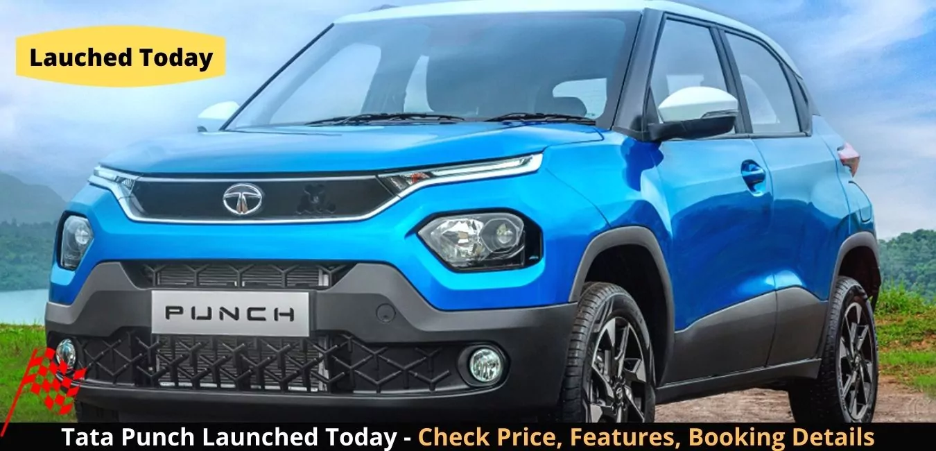 Tata Punch Launched Today - Check Price, Features, Booking Details