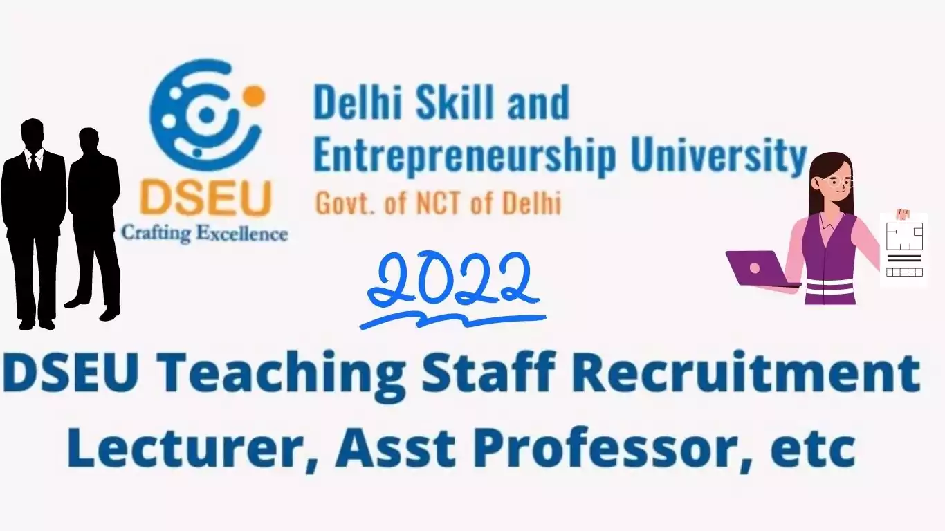 Delhi Skill and Entrepreneurship University (DSEU) Jobs