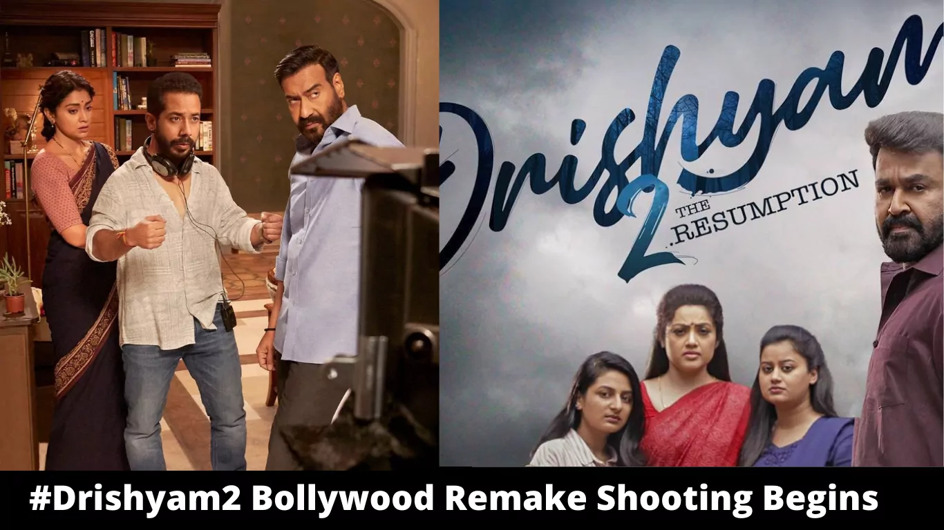 #Drishyam2 Bollywood Remake Shooting Begins