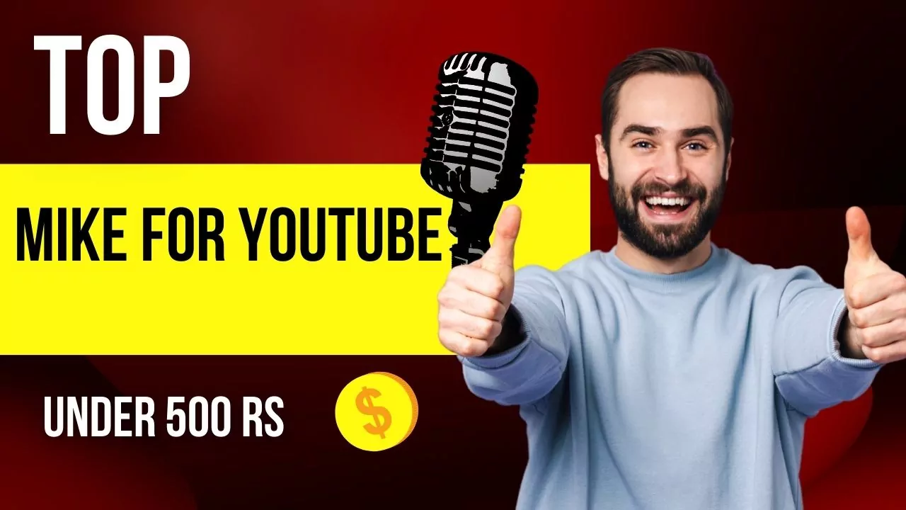 Best Mike for YouTube Channel under 500 Rs - Updated