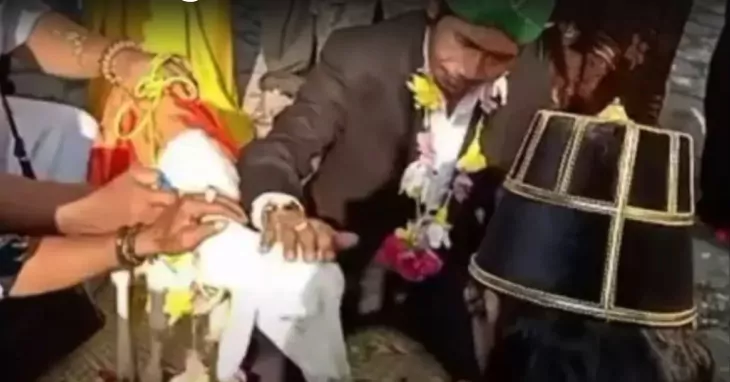 Man Married with Goat