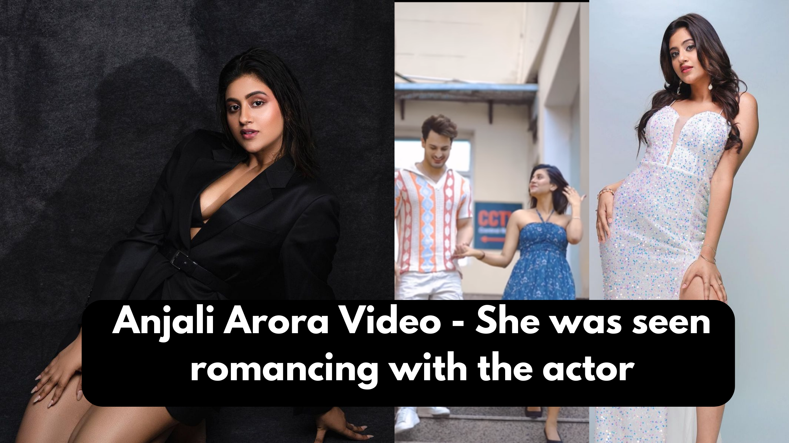 Anjali Sexy Video - Anjali Arora Video - She was seen romancing with the actor Umar Riaz