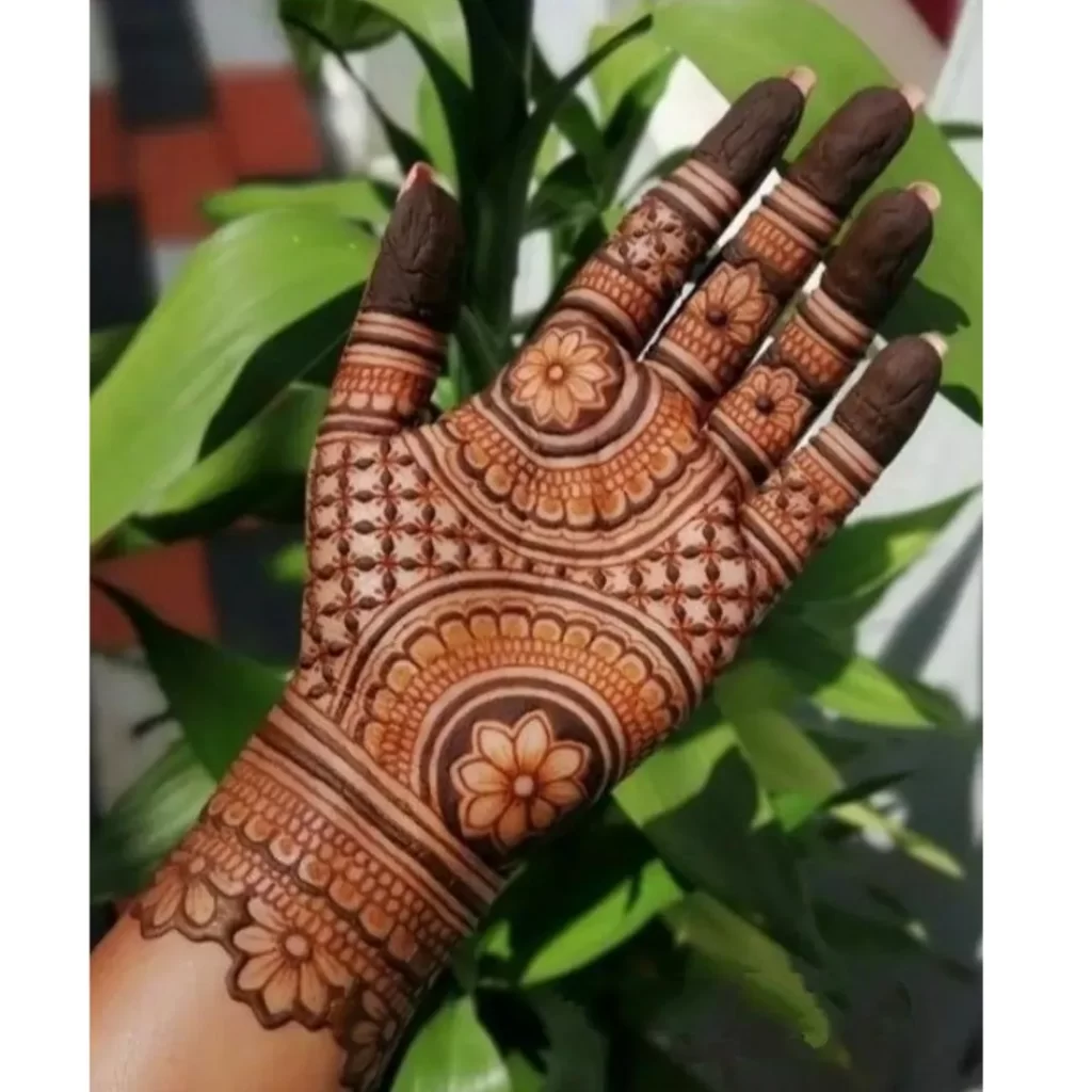 Arabic Half Hand Designs Ideas for mehndi