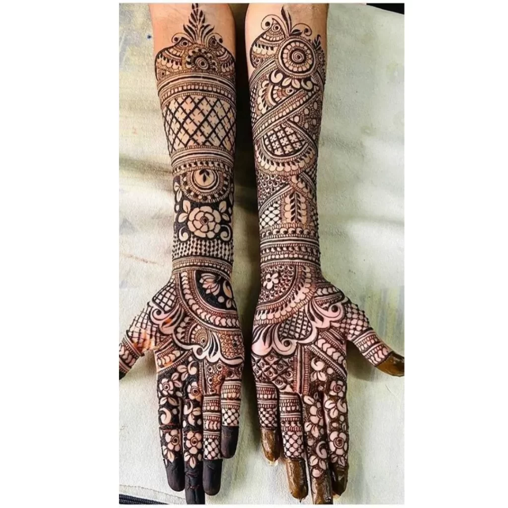 Indian Mehandi Designs for Hands